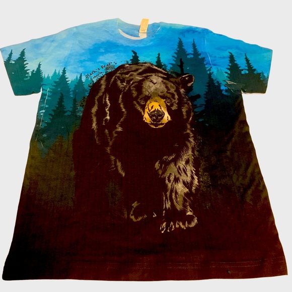 Sublivie Youth Bear scene t-shirt - Picture 1 of 4
